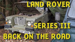 Land Rover series III  back on the road EP1 [upl. by Luby]