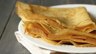 Recette  Pâte à crêpes légère [upl. by Cone]