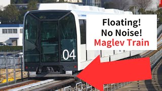 FloatingNo NoiseNo Driver Riding futuristic Maglev Train in NagoyaJapan  Linimo  ASMR [upl. by Eintruok]