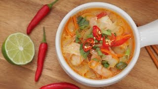 Thai Shrimp Soup Recipe [upl. by Oibesue]