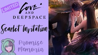 Rafayel Scarlet Invitarion  4 Star Memoria  Love and Deepspace  LIMITED Promise Memory [upl. by Piane]