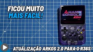 R36S  FICOU MUITO MAIS FÁCIL ATUALIZAR PARA O ARKOS 20 GUIA COMPLETO [upl. by Apple]