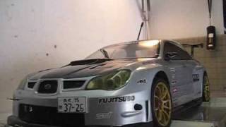 RC Dyno HPI Drift Subaru WRX WRC STI turbo [upl. by Sidhu]