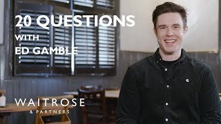 Crab Sticks…They’re For Cats  20 Questions With Ed Gamble  Waitrose [upl. by Ettenrahc]