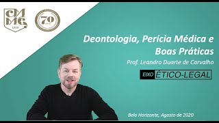 Conceitos Introdutórios Deontologia Perícia Médica e Boas Práticas [upl. by Leihcar]