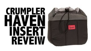 Crumpler Haven Insert Review  Esther and Jacob [upl. by Anaz371]