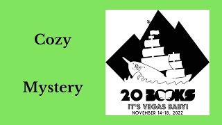 20Books Vegas 2022 Day 2  Cozy Mystery [upl. by Helge83]