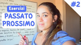 Exercícios sobre PASSATO PROSSIMO no italiano Parte 2 [upl. by Huskamp]