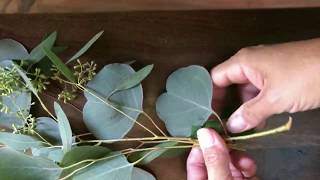 Easy to do centerpiece foliage garland [upl. by Trudie27]