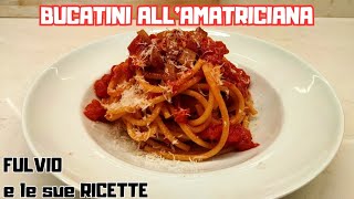 BUCATINI ALLAMATRICIANA  La Ricetta Tradizionale che devi assolutamente provare [upl. by Airb]