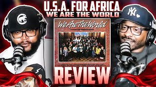 USA For Africa  We Are The World VIDEO REVIEW wearetheworld [upl. by Nelav]