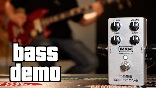 MXR Bass Overdrive Demo [upl. by Ailimac]