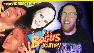 Bill amp Teds Bogus Journey 1991 Movie Reaction First Time Watching [upl. by Airdnax45]