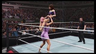 Zendaya vs Camila Cabello WWE 2k19  Royal Girl Fights 😍 [upl. by Anaitsirhc]