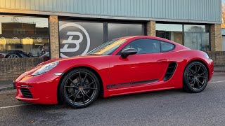 Porsche 718 Cayman T 6 Speed Manual For Sale [upl. by Aaronson]