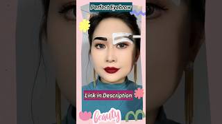 Perfect eyebrow tutorial 💯👍  eyebrow stamp kit trandingshorts [upl. by Zantos]