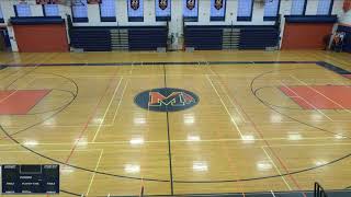 Manhasset High School vs St Marys Mens Varsity Basketball [upl. by Erlandson]