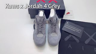 Kaws x Jordan 4 Grey [upl. by Blank]