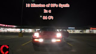 13 Minutes of 80Synth in a 86 Corvette DJI Action 4 [upl. by Pros95]