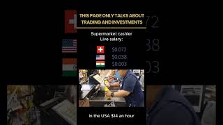 🎥 Cashier Salaries India vs USA vs Switzerland 💸 [upl. by Lukey]