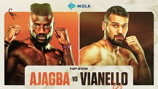 GUIDO VIANELLO vs EFE AJAGBA VERDETTO INGIUSTO  FULL FIGHT  TOP RANK  MOLA TV [upl. by Assenad]