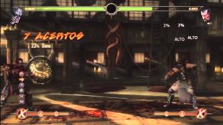 Mortal Kombat  Kabal combo 41 [upl. by Noryk]