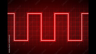 Square Wave Pulse Width Modulation PWM Duty Cycle 50 520 Hz [upl. by Reibaj]