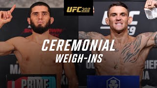 UFC 302 Ceremonial WeighIn [upl. by Enneite]