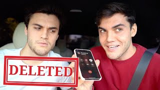 Can My Girlfriend Tell Our Voices Apart  Dolan Twins Deleted Video [upl. by Anaira]