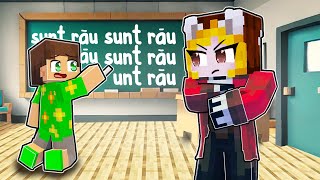 Sunt PROFESOARA STRICTA la Scoala Minecraft [upl. by Ahsiekram]