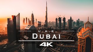 Dubai United Arab Emirates 🇦🇪  by drone 4K [upl. by Huntingdon]