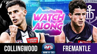 Collingwood vs Fremantle  2023 Round 18 AFL Live Stream [upl. by Eydie]