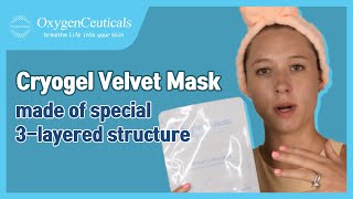 OxygenCeuticals Cryogel Velvet Mask Real Review [upl. by Sisco]