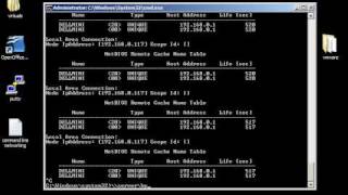 Windows command line networking nbtstat [upl. by Danziger]