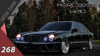 Virtual Tuning  MercedesBenz E200 W210 268 [upl. by Tymothy]