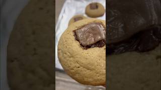 I made huge cookies food shorts desserts cooking [upl. by Nrubyar788]