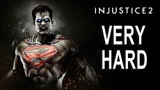 Injustice 2  Bizarro Battle Simulator VERY HARD NO MATCHES LOST [upl. by Erasmus39]