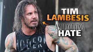 das TIM LAMBESIS Drama 😶 As I Lay Dying löst sich immer mehr auf 😬 wegen Verhaftung [upl. by Marron]