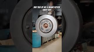 Hammertime Day 138 of Hit a Brake Rotor Every Day car brakes mechanic rotor pads [upl. by Inama204]