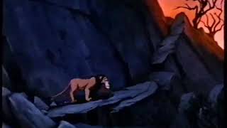 El Rey Leon The Lion King 1995 VHS Simba vs Scar [upl. by Baler]