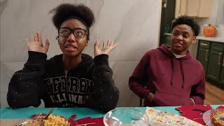 Kinigra Deon BE MY BOYFRIEND FOR THANKSGIVING REACTION [upl. by Tiedeman]