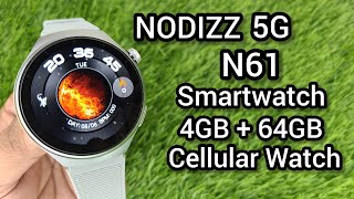 Nodizz N61 5g Smartwatch with Camera 4gb 64gb  wearabletechnology camerasmartwatch smartwatch [upl. by Winifred]