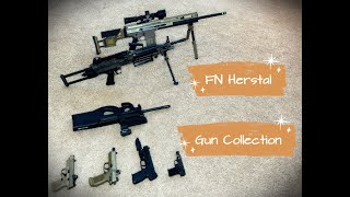 My FN Gun Collection Fabrique Nationale Herstal guncollection fnherstal firearms [upl. by Catton12]