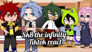 Sk8 the infinity Tiktok react  Renga and Matchablossom [upl. by Kung466]