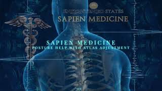 Posture Help with Atlas Adjustment by Sapien Medicine Energetically Programmed Audio [upl. by Festatus911]