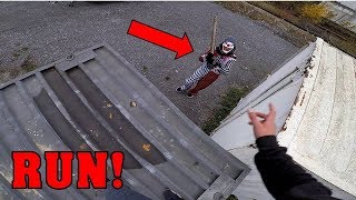 KILLERCLOWN VS PARKOUR  POV [upl. by Mclyman]