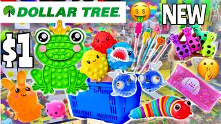 I BOUGHT EVERY NEW HIDDEN FIDGET POP IT amp SQUISHMALLOW AT DOLLAR TREE 🤑😱 No Budget Shopping 🤫 [upl. by Gonnella]