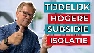 Subsidie isolatie 2020 aanvragen  voor het te laat is [upl. by Marlon756]