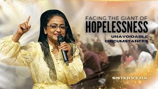 Facing the Giant of Hopelessness  Part 1  Sister Kezia [upl. by Nwahsiek]