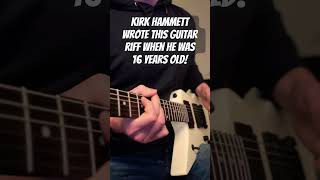 Kirk Hammett wrote this guitar riff when he was 16 years old “Creeping Death” Seattle 1989 Cover [upl. by Reehsab]